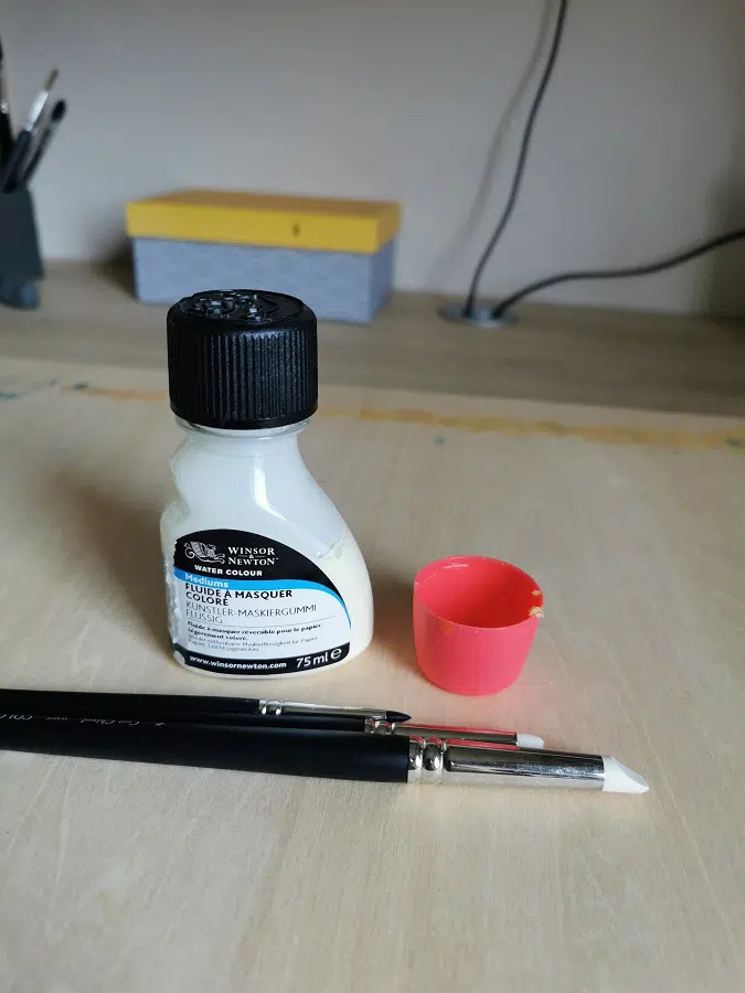Comment utiliser le fluide de masquage (drawing-gum) ?