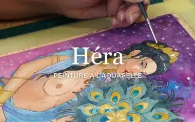 Héra, peinture cosmique pour oracle mythologique